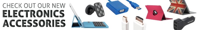 Check Out Our New Electronics Accessories