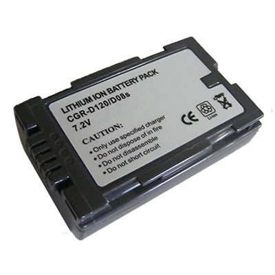 Panasonic CGR-D120 VPS006 850 MAh Camcorder Battery - BattDepot United ...