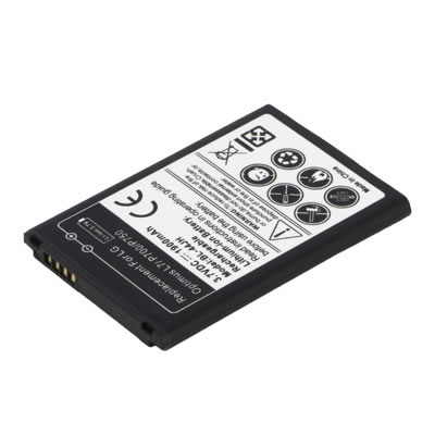 Replacement Cell Phone Battery for LG BL-44JH L7 P700 3.7 Volt Li-ion Cell Phone Battery (1900 mAh)