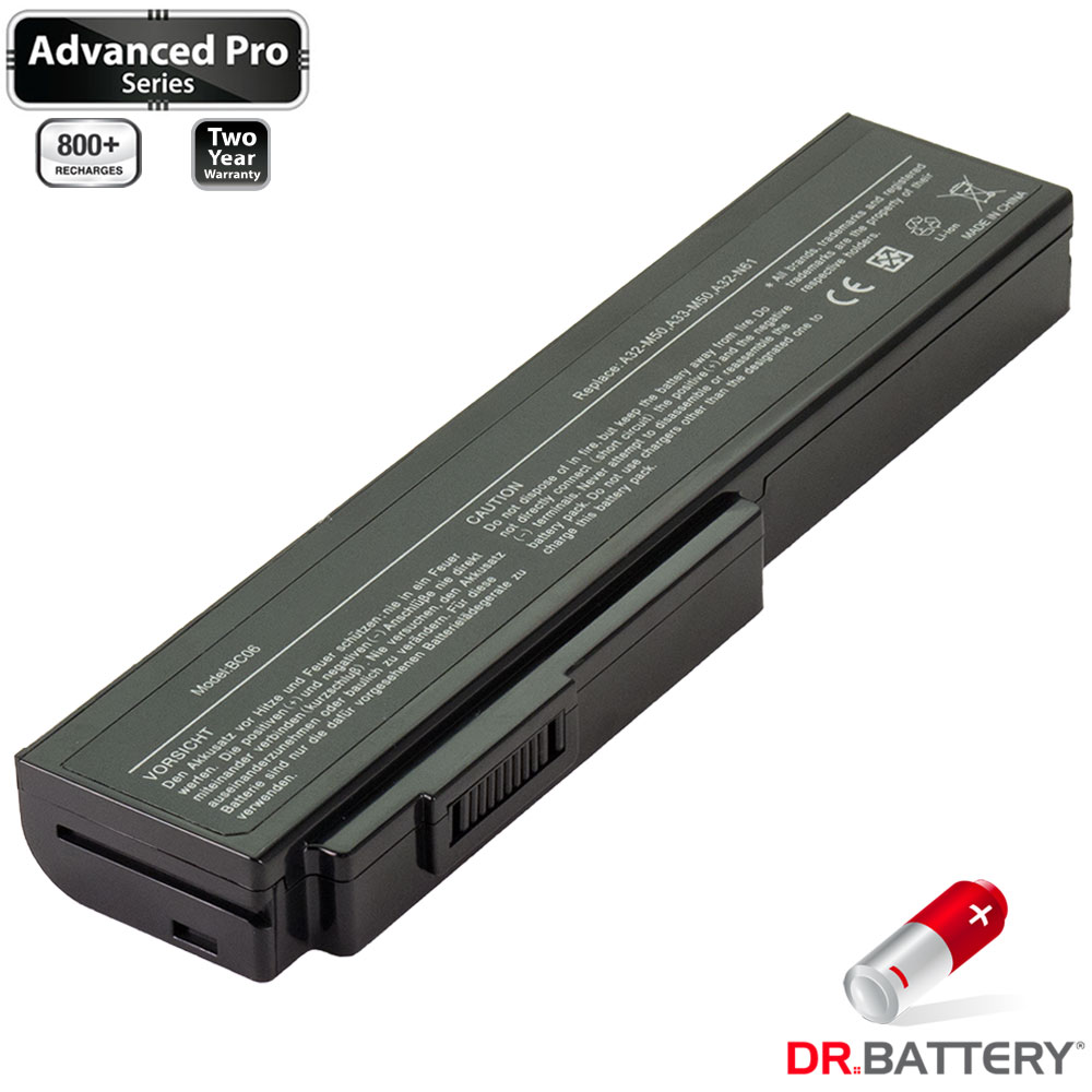 Dr. Battery Advanced Pro Series Laptop Battery (5200mAh / 58Wh) for Asus G50E