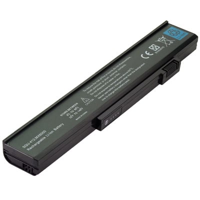 Replacement Notebook Battery for Gateway 12MSBG 11.1 Volt Li-ion Laptop Battery (4400 mAh / 49Wh)