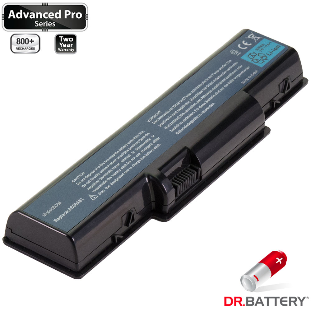 Dr. Battery Advanced Pro Series Laptop Battery (5200mAh / 58Wh) for Gateway NV5213u
