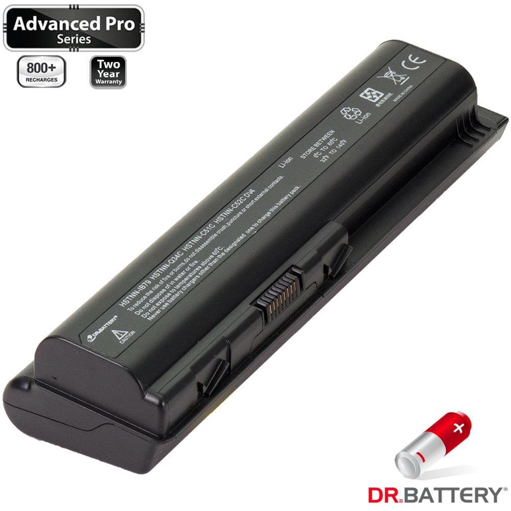 HP HDX 16-1000 CTO 10.8 Volt Li-ion Advanced Pro Series Laptop Battery (8800 mAh / 95Wh)