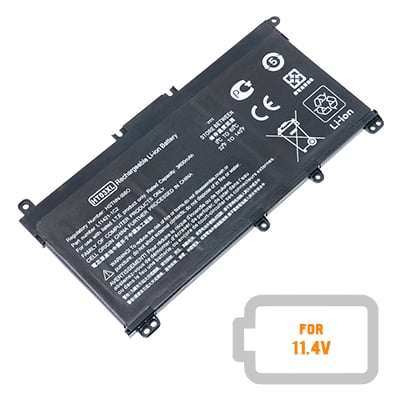 Replacement Notebook Battery for HP TPN-C131 11.4 Volt Li-Polymer Laptop Battery (3400mAh / 39Wh)