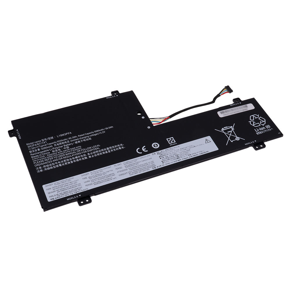 Replacement Notebook Battery for Lenovo Yoga C740-15IML-81TD0040GE 11.52 Volt Li-Polymer Laptop Battery (5235mAh / 60.3Wh)