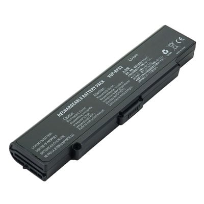 Replacement Notebook Battery for Sony VAIO VGN-S16GP 11.1 Volt Li-ion Laptop Battery (4400 mAh / 49Wh)
