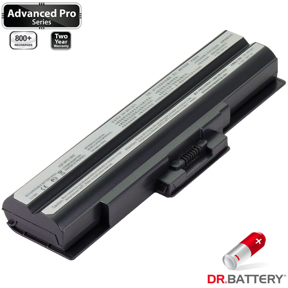 Dr. Battery Advanced Pro Series Laptop Battery (5200mAh / 58Wh) for Sony VAIO PCG-3C2L