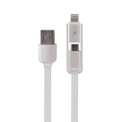 Replacement Charging Cables for Apple MD634LL/A Data and Charging Cable with Micro USB  and Lightning Port