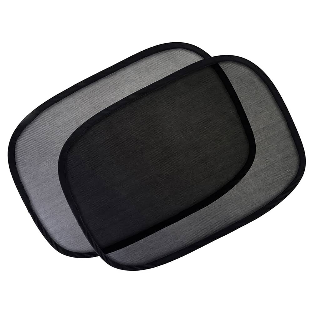 Car Window Shade 19"x12" (2 Pack), Car Sun Shade for Side and Rear Window - Sun Heat and UV Rays Protection for Your Child - Car Window Sun Shade for Baby