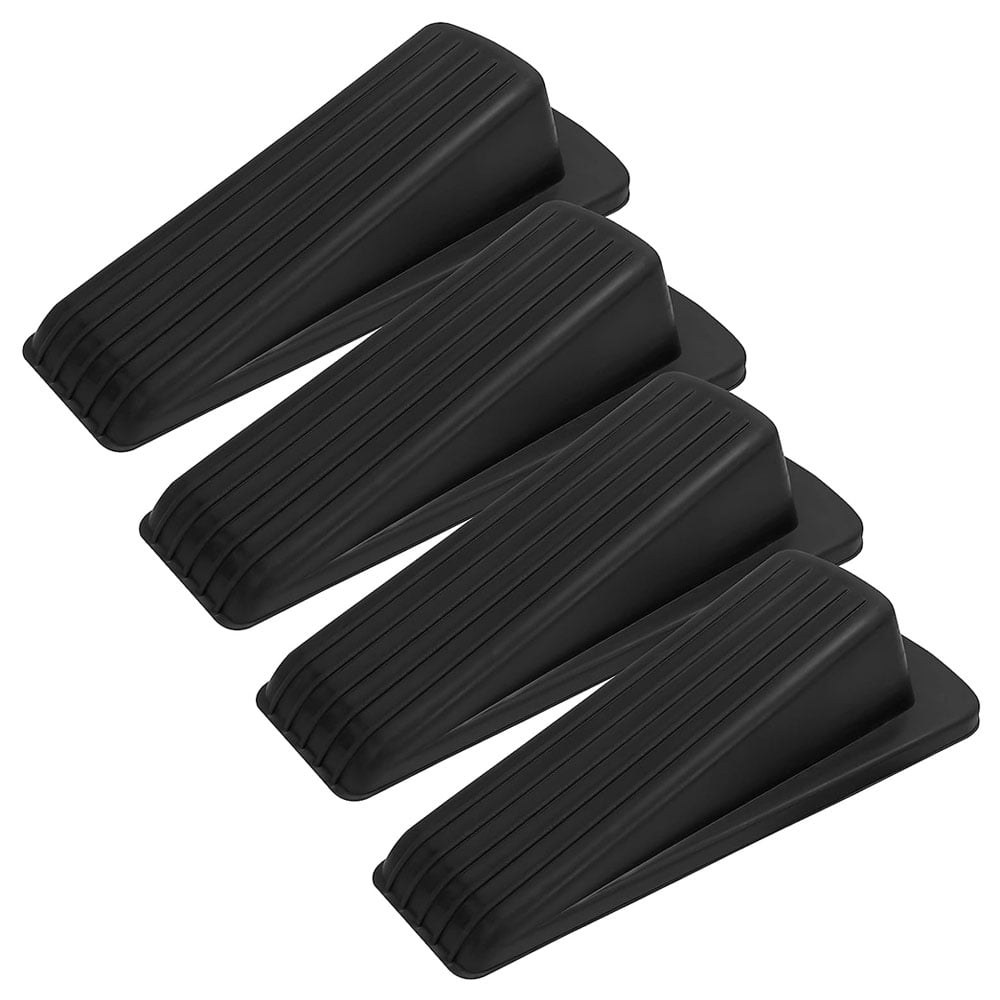 Rubber Door Stoppers for Residential and Commercial Use - 4 pcs