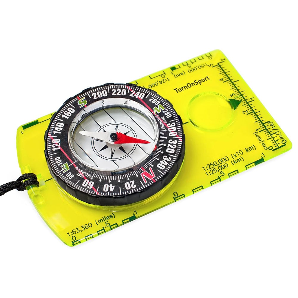 Orienteering Compass - Hiking Backpacking Compass - Advanced Scout Compass Camping and Navigation - Boy Scout Compass Kids - Professional Field Compass for Map Reading